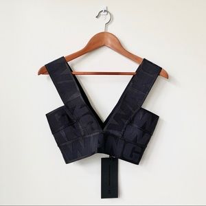 ALEXANDER WANG X H&M BANDAGED CROPPED BRA TOP